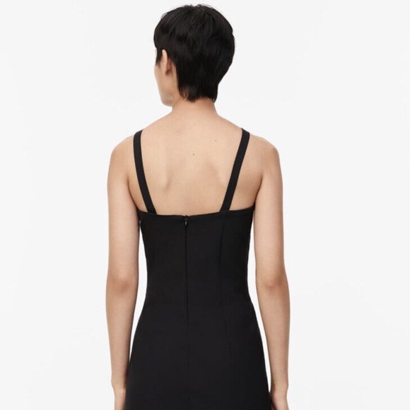 NWT - ZARA LIMITED EDITION DRESS WITH LACE-UP DETAIL - BLACK - M - Picture 5 of 7